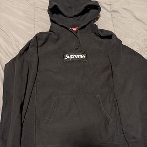 Supreme Black Box Logo Hoodie | FW16 | Size L
